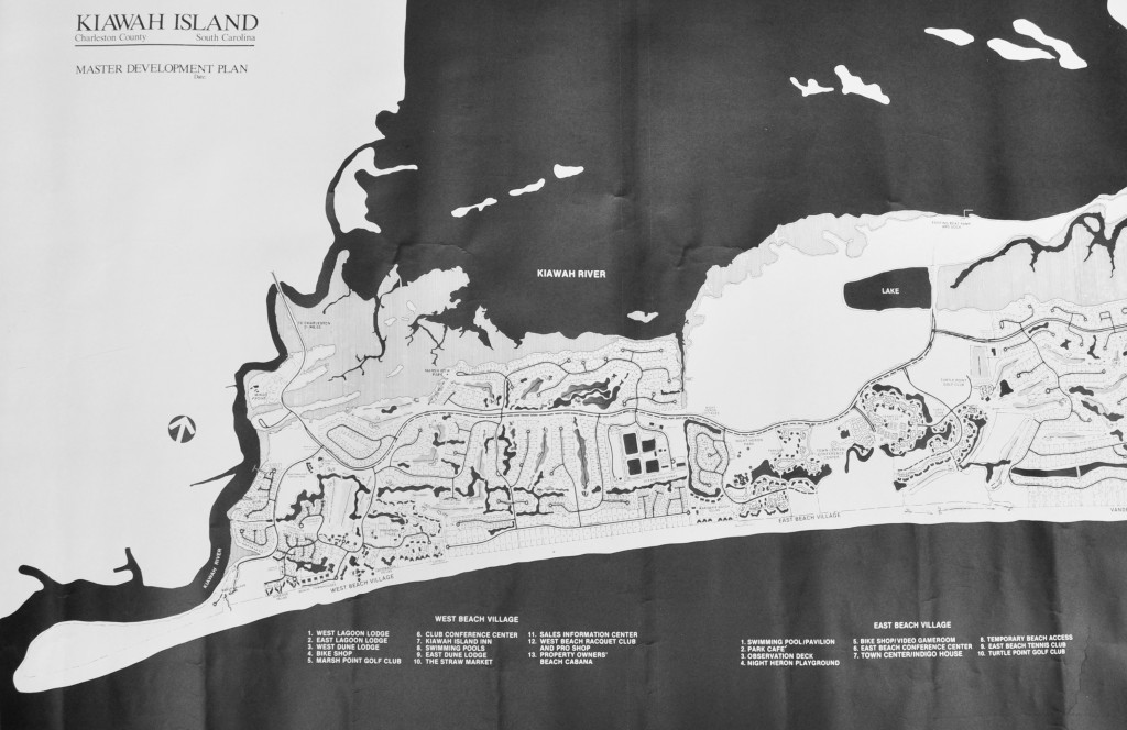 Original development plan for Kiawah